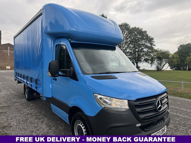 Mercedes-Benz Sprinter 2.0 315Cdi 3.5T.l3 Lwb 4.9M. 16Ft Curtainside Ai Blue