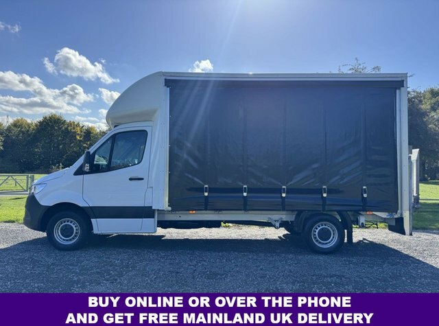 Mercedes-Benz Sprinter 2.1 314Cdi 3.5T. Lwb 4.2M One Side Curtainside Tai KV22XUO White #3