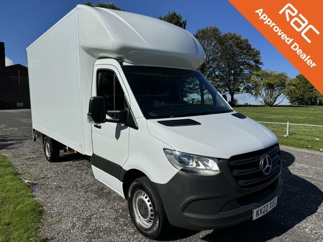 Mercedes-Benz Sprinter 2.1 314Cdi 3.5T. Lwb 4.2M One Side Curtainside Tai White