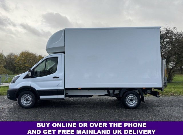 Ford Transit Custom 2.0 350 Ecoblue Leader Luton Tail Lift Rwd RX21CRV White #4