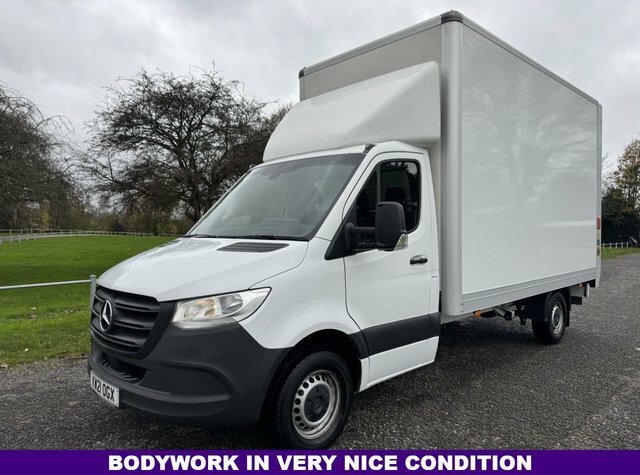 Mercedes-Benz Sprinter 2.1 316Cdi 3.5T Tall Luton Body Large Tail Lift Eu KW21OGX White #3