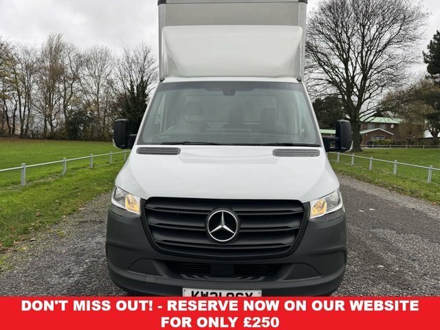 Mercedes-Benz Sprinter 2.1 316Cdi 3.5T Tall Luton Body Large Tail Lift Eu KW21OGX White #4