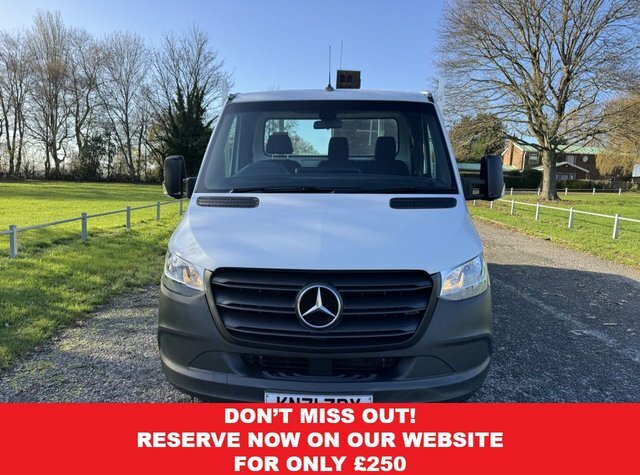 Mercedes-Benz Sprinter 2.0 315Cdi 3.5T. New 4.2M.14ft Dropside Body Eur KN71ZRY White #2