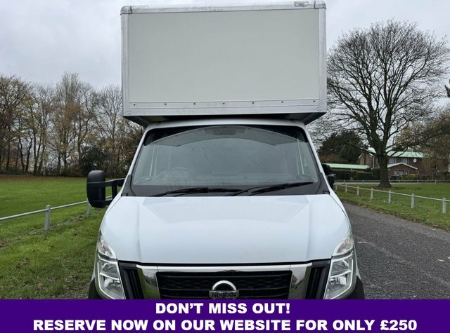 Nissan NV400 2.3Dci 3.5T. 7 Seat Luton Van A C Transit Sprinter White #4