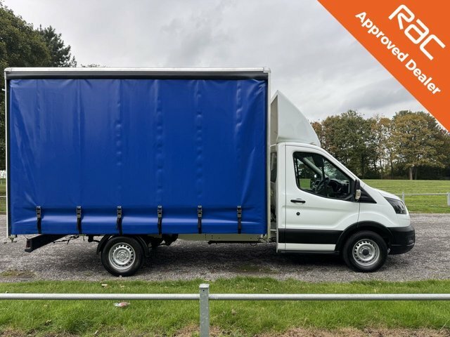 Ford Transit Custom 2.0 350 3.5T. L4 Lwb 4.2M Curtainside Or - Tail BD22FGK White #3