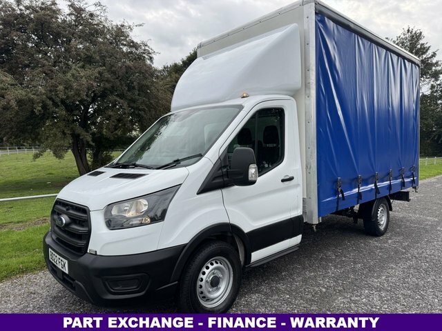 Ford Transit Custom 2.0 350 3.5T. L4 Lwb 4.2M Curtainside Or - Tail BD22FGK White #2