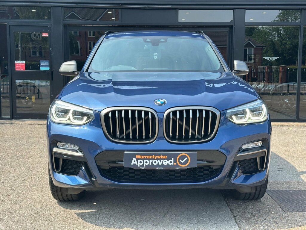 BMW X3 3.0 M40d Xdrive Euro 6 Ss YJ19BBR Blue #2