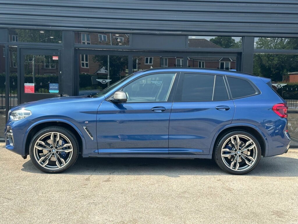 BMW X3 3.0 M40d Xdrive Euro 6 Ss YJ19BBR Blue #5