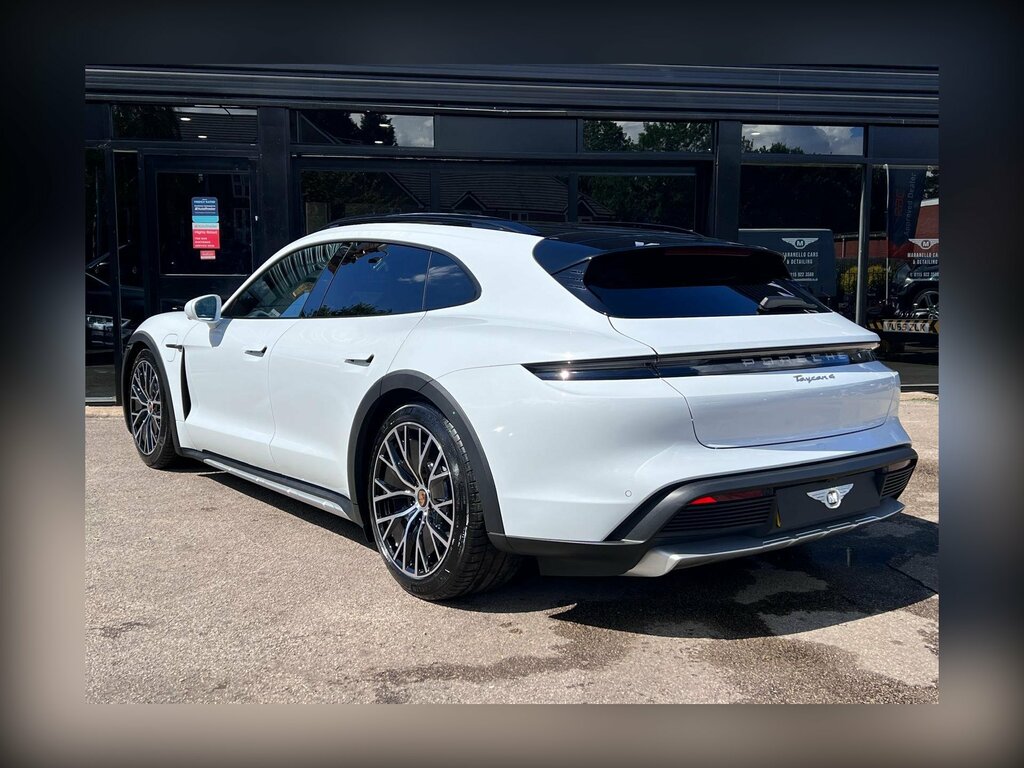 Porsche Taycan Performance Plus 93.4Kwh 4 Cross Turismo 4Wd White #4