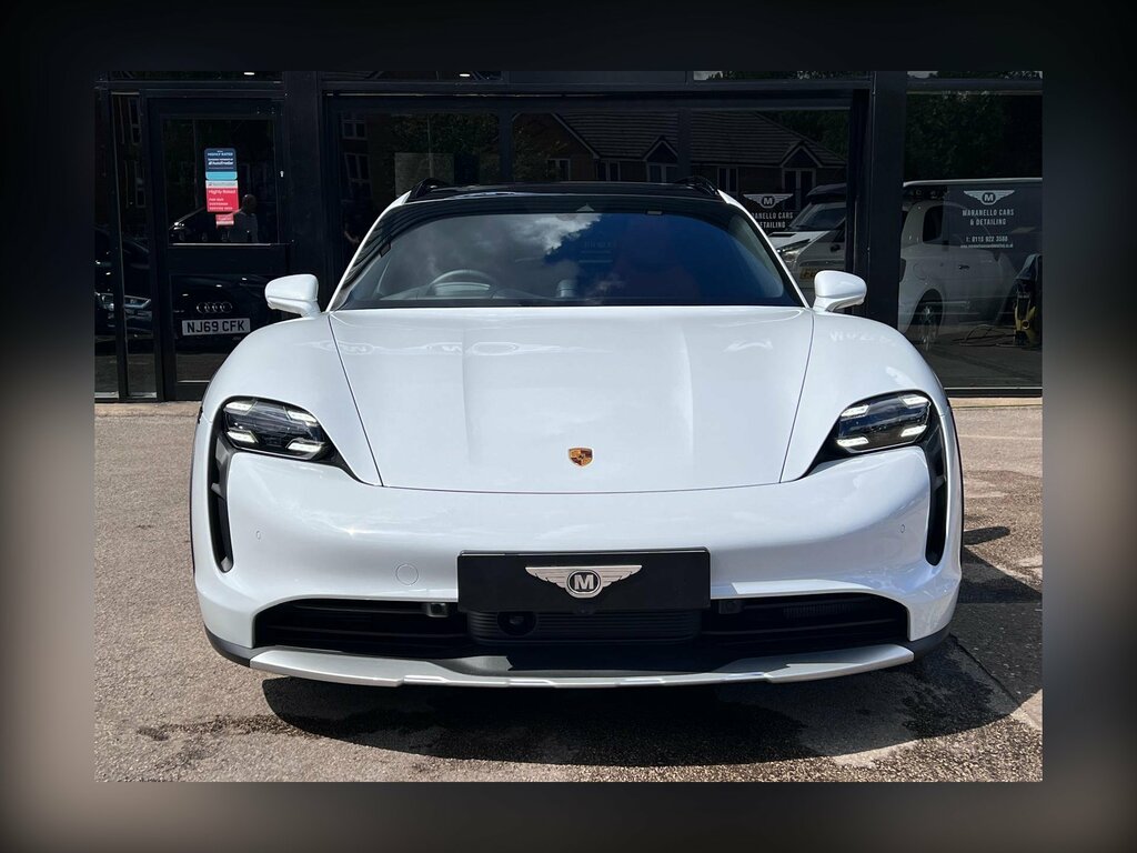 Porsche Taycan Performance Plus 93.4Kwh 4 Cross Turismo 4Wd White #2