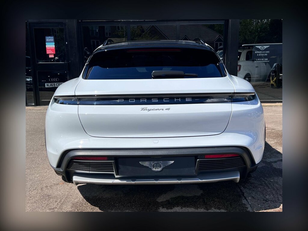 Porsche Taycan Performance Plus 93.4Kwh 4 Cross Turismo 4Wd White #6