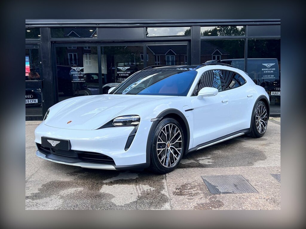 Porsche Taycan Performance Plus 93.4Kwh 4 Cross Turismo 4Wd White #3