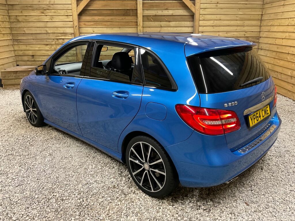 Mercedes-Benz B Class B200 Cdi Sport Mpv Blue #4