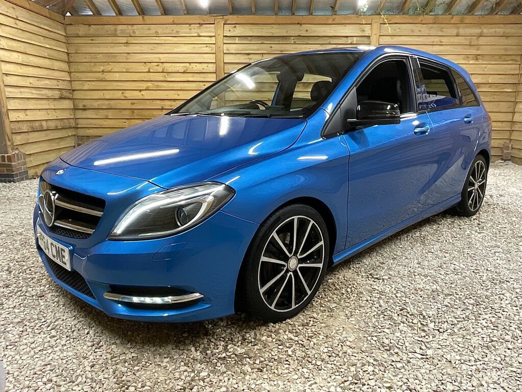Mercedes-Benz B Class B200 Cdi Sport Mpv Blue #3