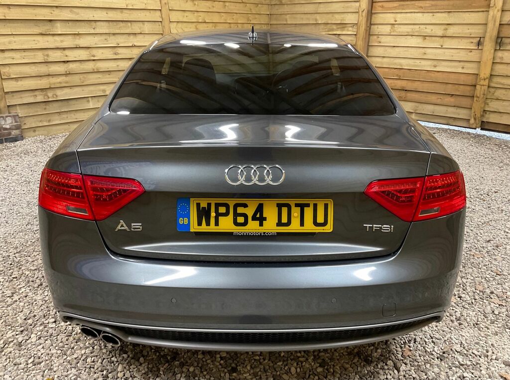 Audi A5 Tfsi Black Edition Coupe Black #5