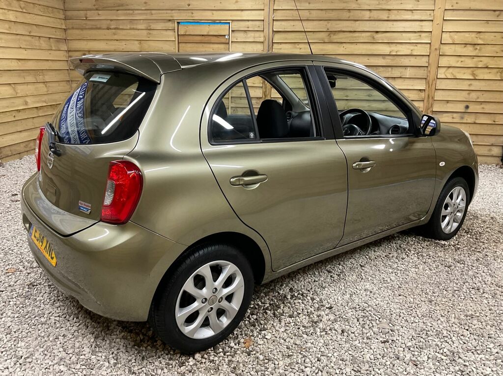 Nissan Micra Acenta Hatchback EJ14XNC Green #6