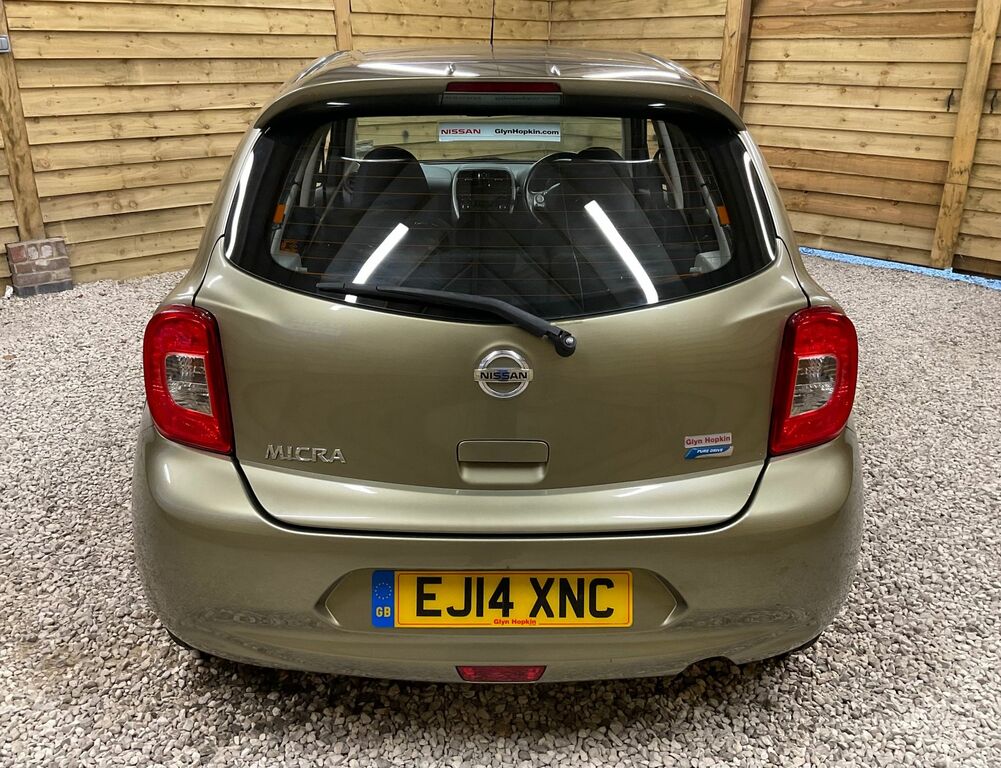 Nissan Micra Acenta Hatchback EJ14XNC Green #5