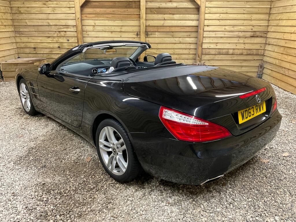 Mercedes-Benz SL Class Sl350 V6 Blueefficiency Convertible WD63RWV Black #4