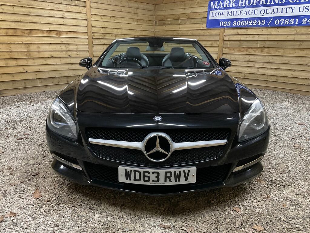Mercedes-Benz SL Class Sl350 V6 Blueefficiency Convertible WD63RWV Black #2
