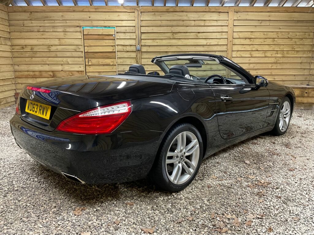 Mercedes-Benz SL Class Sl350 V6 Blueefficiency Convertible WD63RWV Black #6