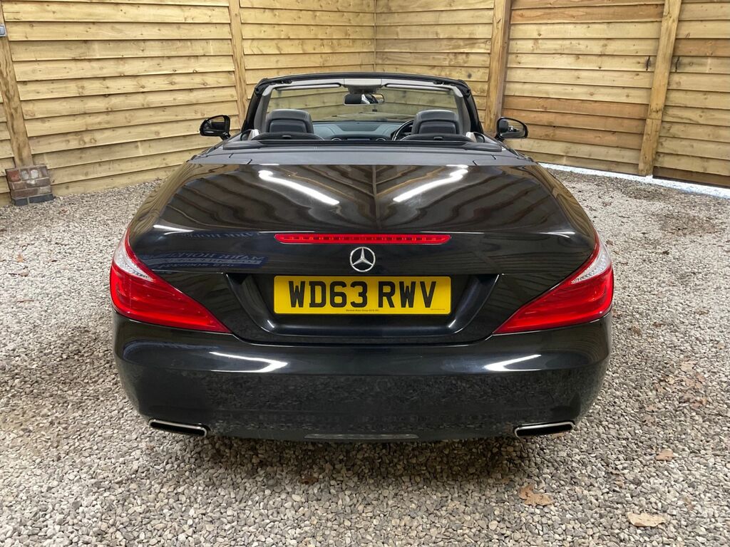 Mercedes-Benz SL Class Sl350 V6 Blueefficiency Convertible WD63RWV Black #5