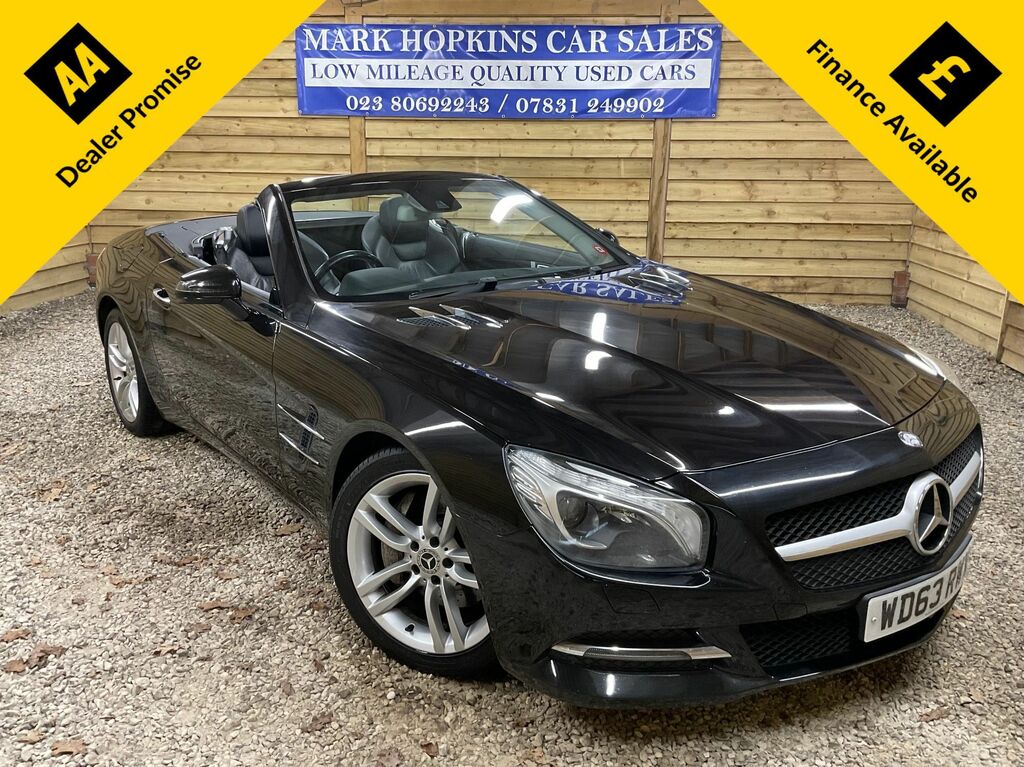 Mercedes-Benz SL Class Sl350 V6 Blueefficiency Convertible Black