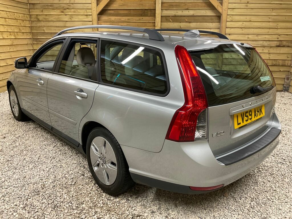 Volvo V50 D Drive S Silver #5