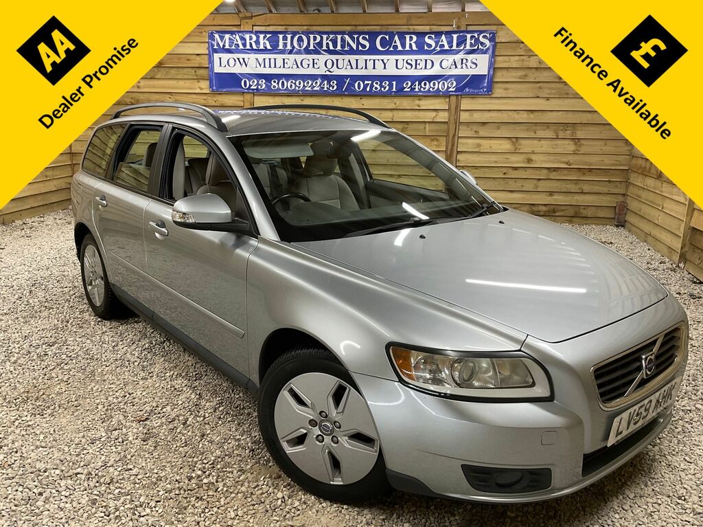 Volvo V50 D Drive S Silver