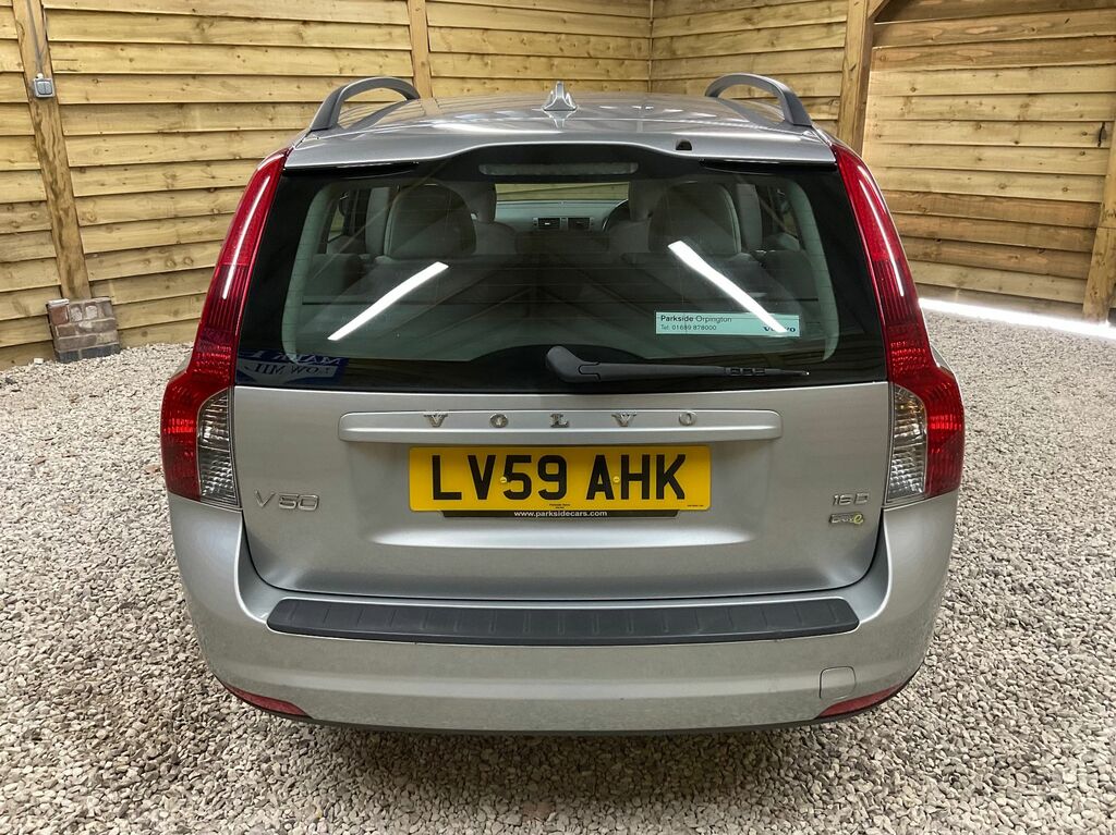 Volvo V50 D Drive S Silver #6