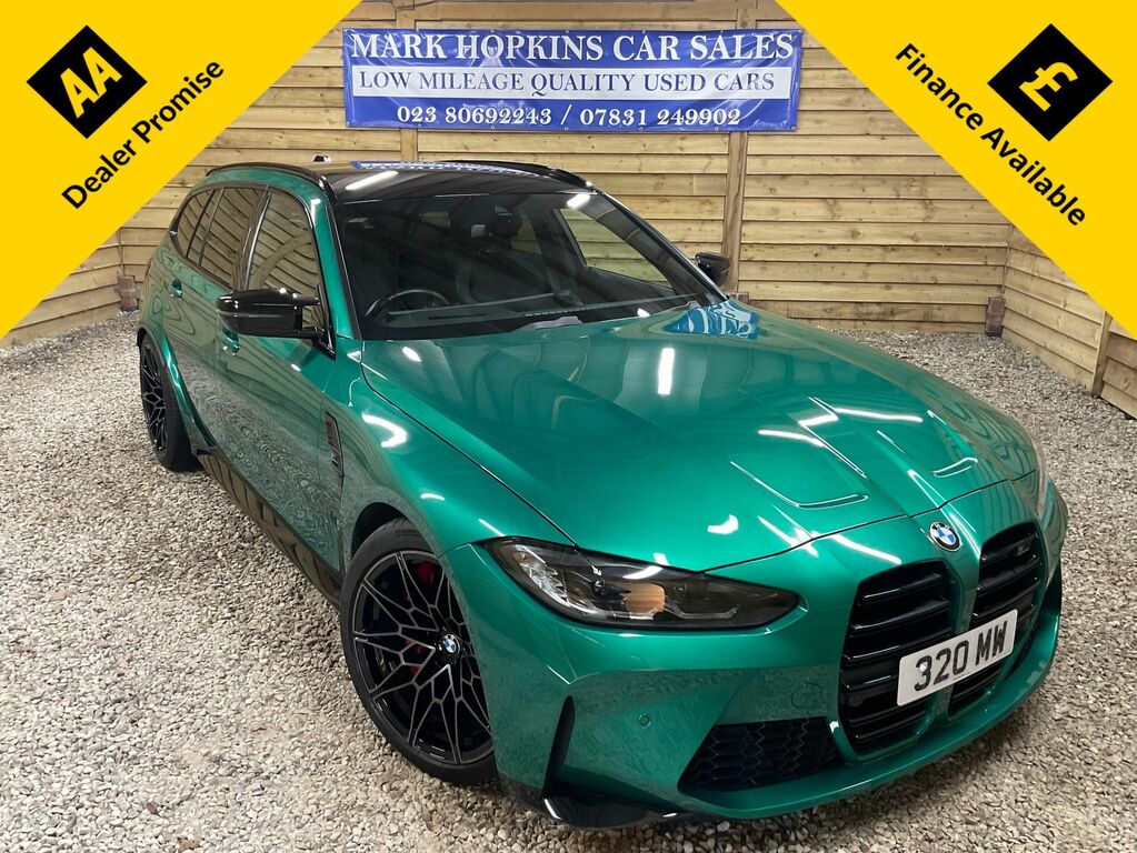 BMW M3 Biturbo Competition Touring Green