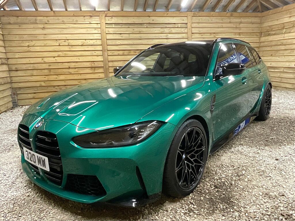 BMW M3 Biturbo Competition Touring Green #3