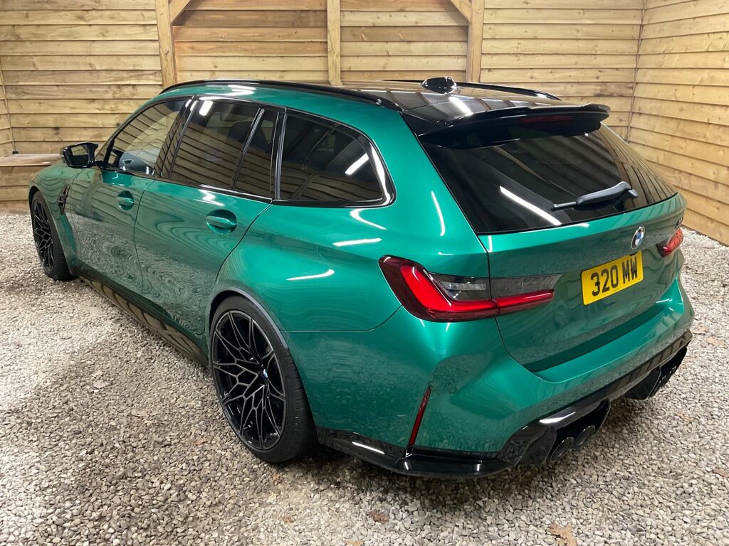 BMW M3 Biturbo Competition Touring Green #4