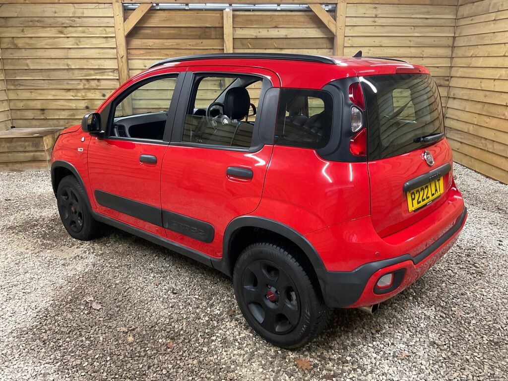 Fiat Panda Twinair Waze Hatchback Red #4