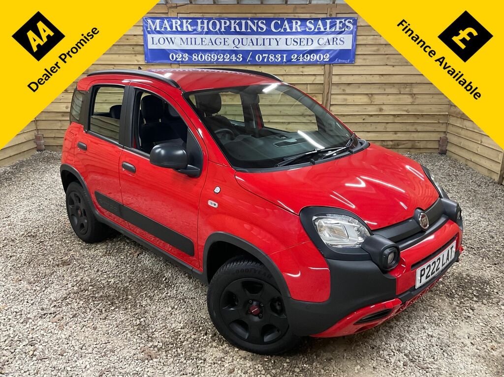 Fiat Panda Twinair Waze Hatchback Red