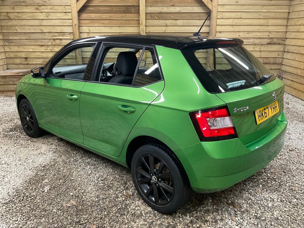 Skoda Fabia Colour Edition Hatchback HK67YHH Green #4
