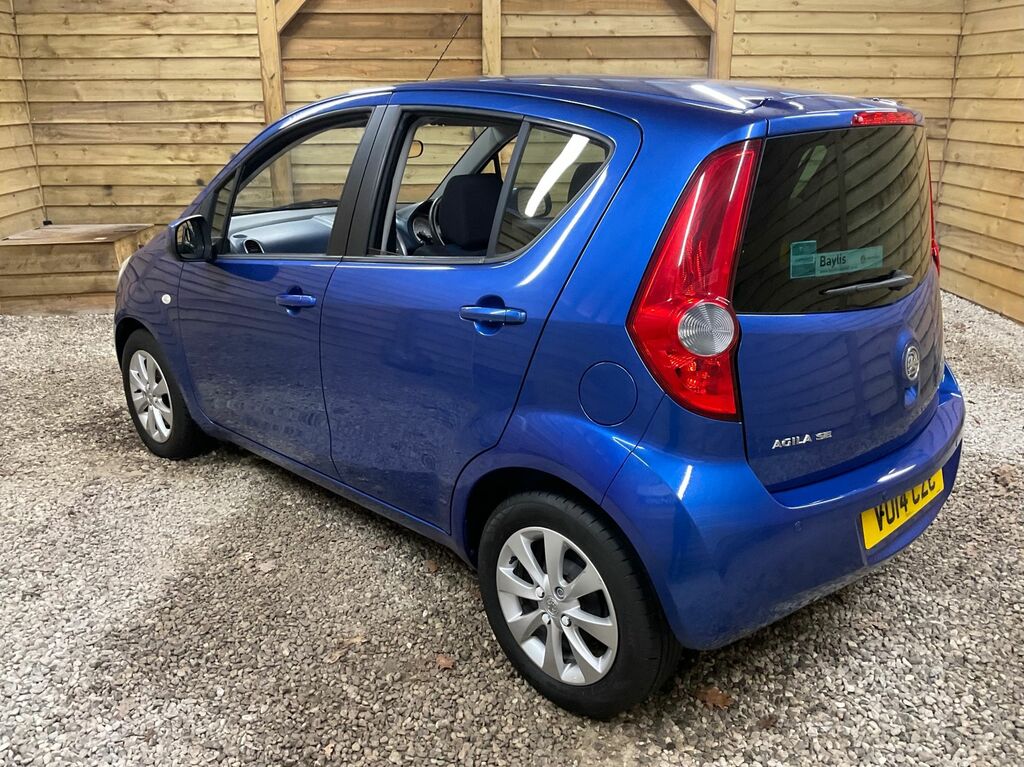 Vauxhall Agila Vvt Se Mpv Blue #4
