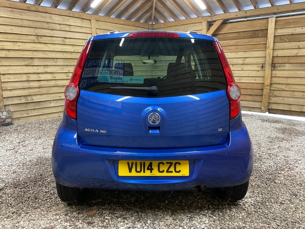 Vauxhall Agila Vvt Se Mpv Blue #5