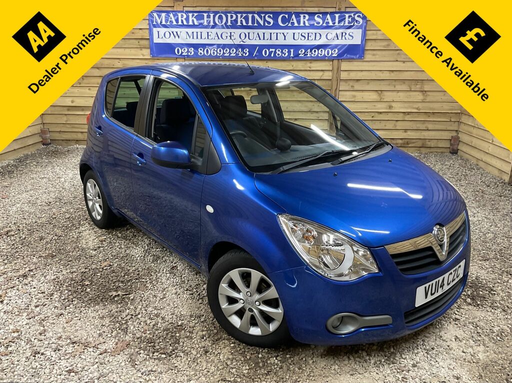 Vauxhall Agila Vvt Se Mpv Blue