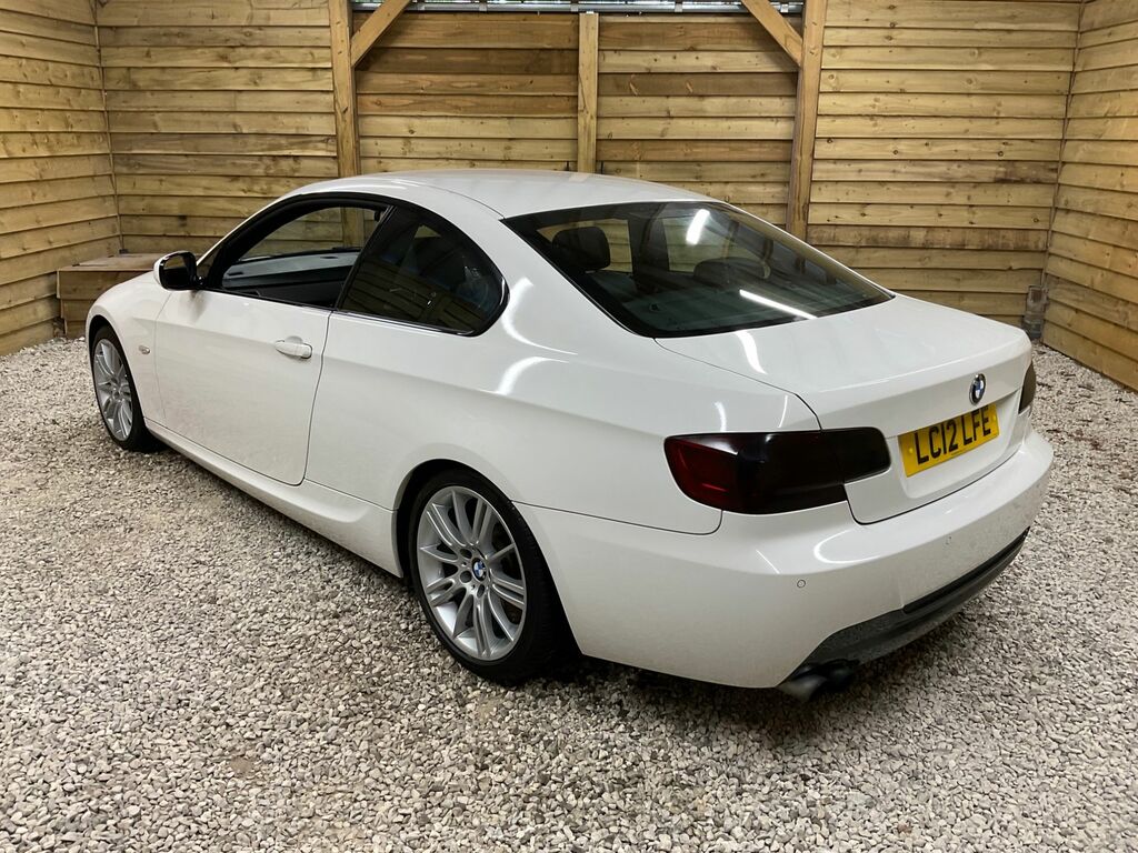 BMW 3 Series 330I M Sport Coupe White #4