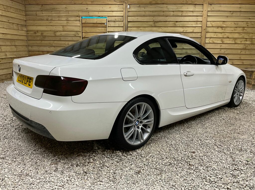 BMW 3 Series 330I M Sport Coupe White #6