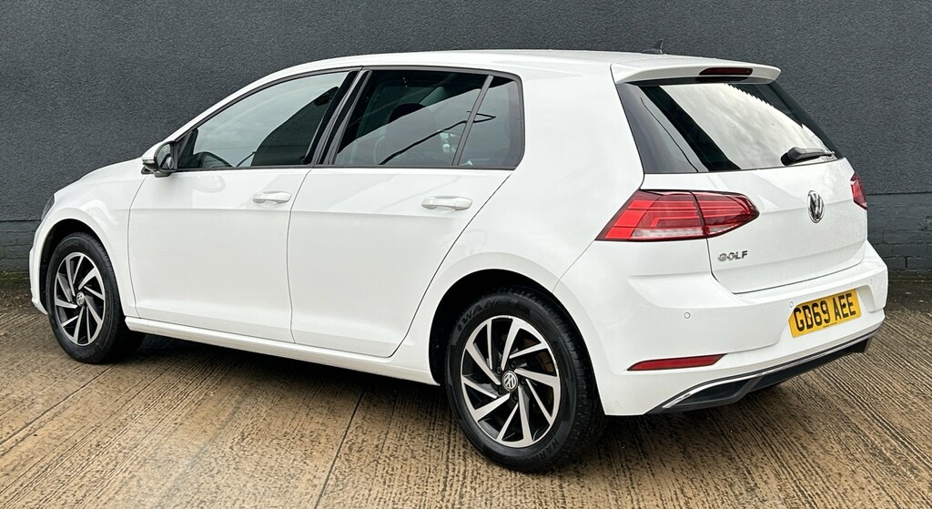 Volkswagen Golf Hatchback 1.0 Tsi Match Edition 201969 GD69AEE White #2