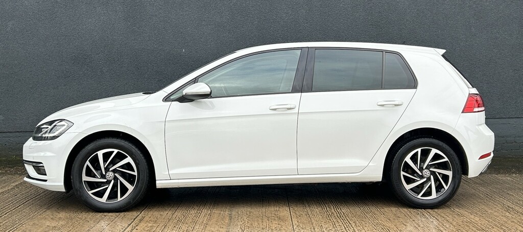 Volkswagen Golf Hatchback 1.0 Tsi Match Edition 201969 GD69AEE White #6