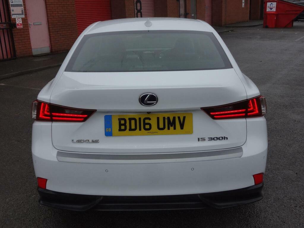 Lexus IS 2.5 300H F Sport E-cvt Euro 6 S S BD16UMV White #5