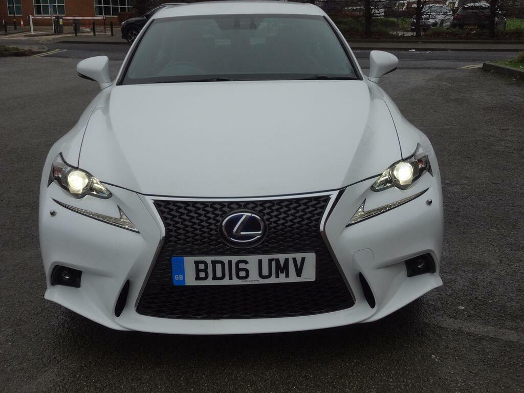Lexus IS 2.5 300H F Sport E-cvt Euro 6 S S BD16UMV White #2