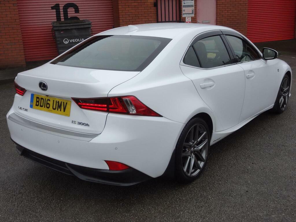 Lexus IS 2.5 300H F Sport E-cvt Euro 6 S S BD16UMV White #6