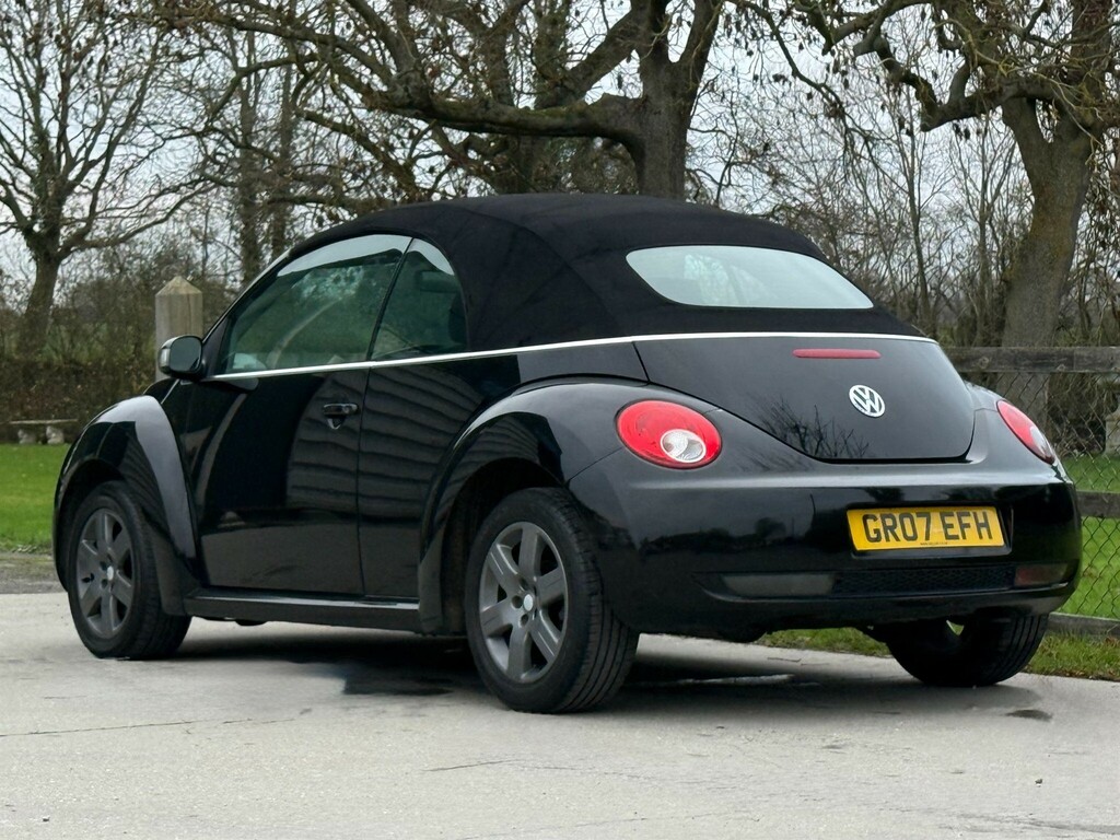 Volkswagen Beetle 1.6 Luna Cabriolet Euro 4 Black #6