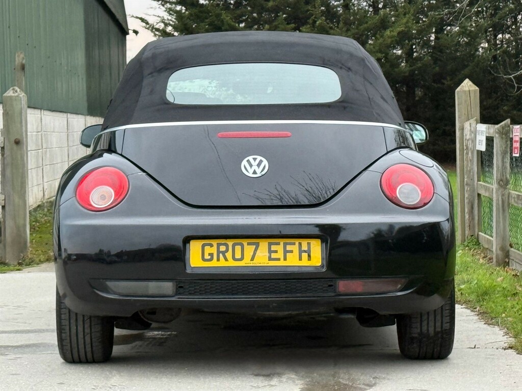 Volkswagen Beetle 1.6 Luna Cabriolet Euro 4 Black #5