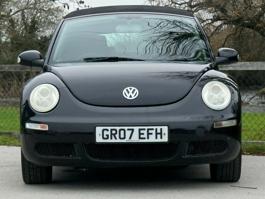 Volkswagen Beetle 1.6 Luna Cabriolet Euro 4 Black #4