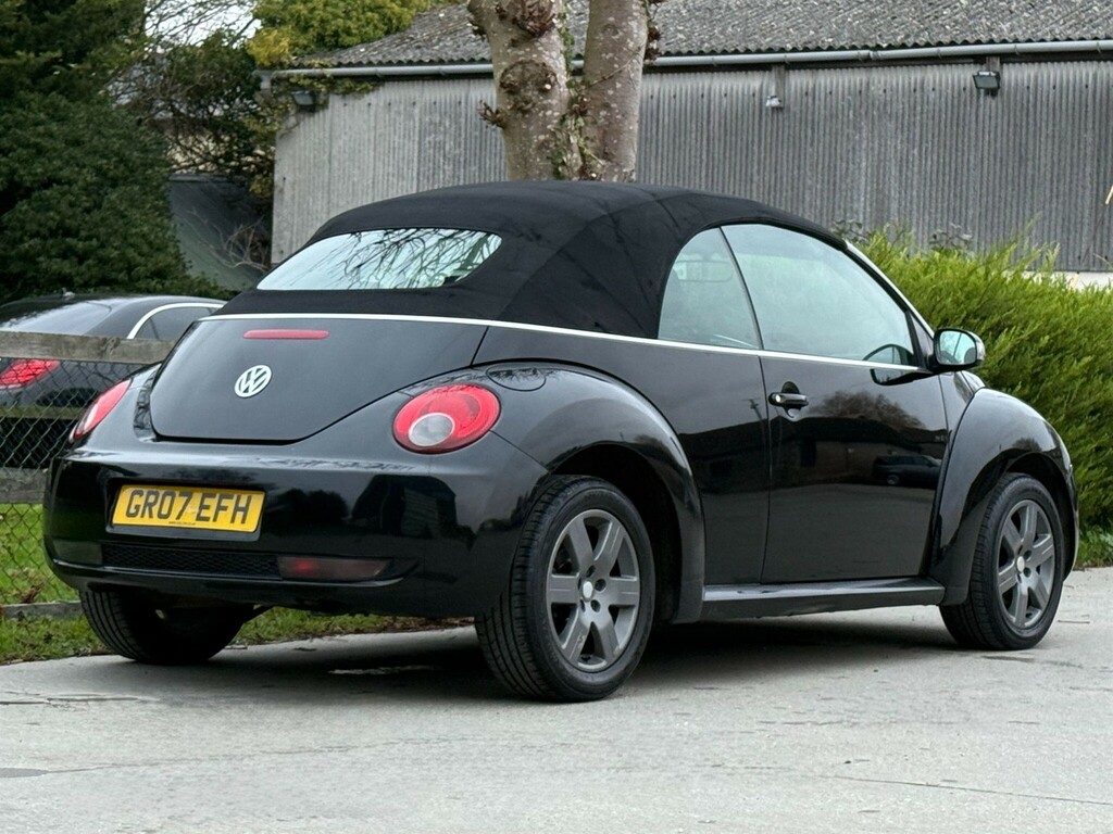 Volkswagen Beetle 1.6 Luna Cabriolet Euro 4 Black #2