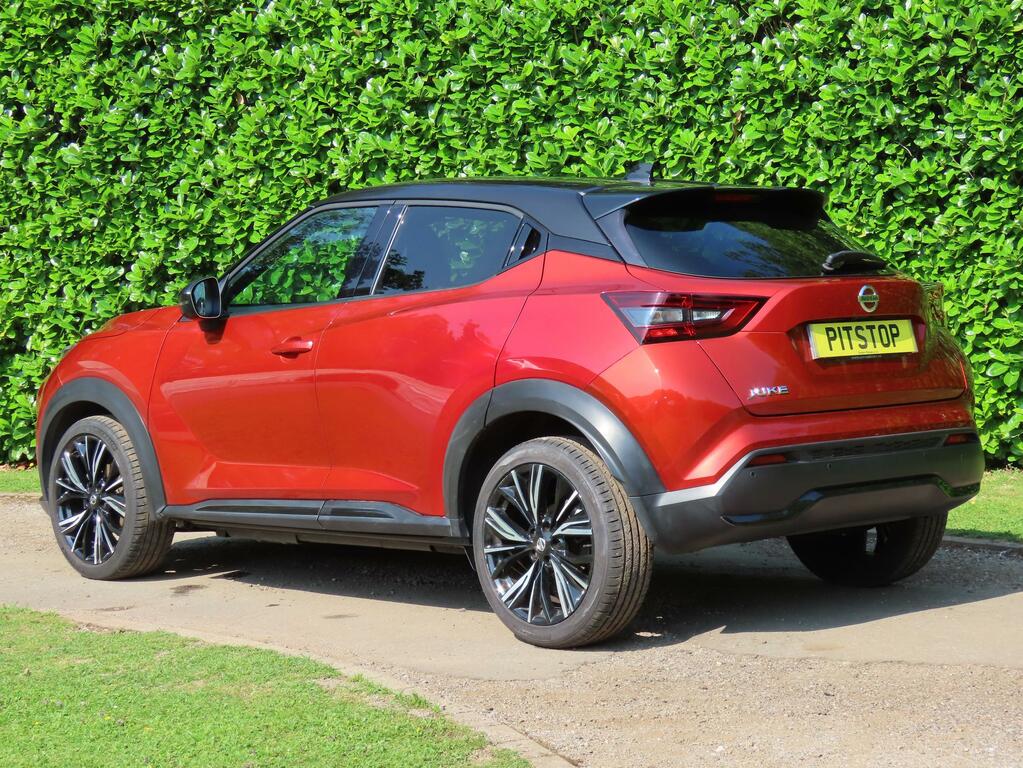 Nissan Juke 1.0 Dig-t Tekna Suv Euro 6 Ss LV70YOW Red #5